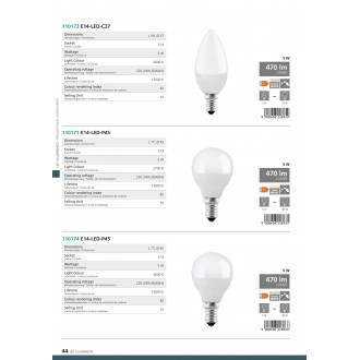 EGLO 110171 | E14 Eglo LED izvori svjetlosti