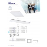 KANLUX 33184 | Blingo Kanlux sadrokartónový strop, stropné, visiace BACKLITE LED panel štvorec 1x LED 3400 | 4000lm 4000K biela
